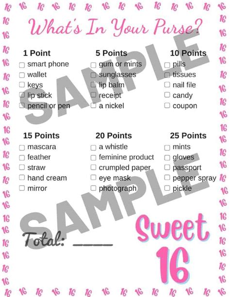 16Th Birthday Party Games 16Th Birthday Party Games
