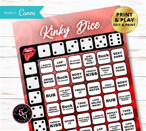 Adult Dice Game Fun