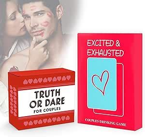 Amazon Com Generic Couples Drinking Game For Adults Excited Exhausted Amazon Com Generic Couples Drinking Game For Adults Excited Exhausted