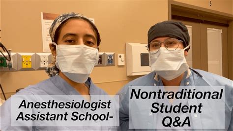 Anesthesiologist Assistant Schooling