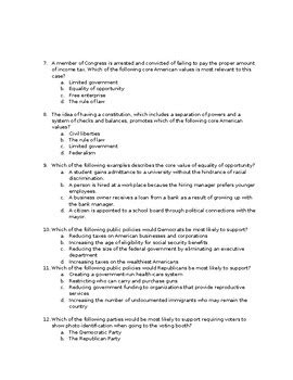 Ap U S Government Unit 4 Review Multiple Choice Questions Ap U S Government Unit 4 Review Multiple Choice Questions