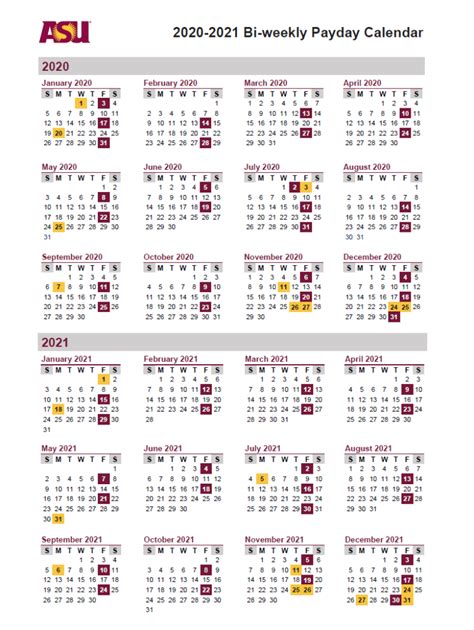 Asu Academic Calendar