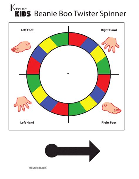 Beanie Boo Twister Spinner Template Download Printable Pdf Templateroller Beanie Boo Twister Spinner Template Download Printable Pdf Templateroller