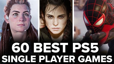 Best Single Player PS5 Games