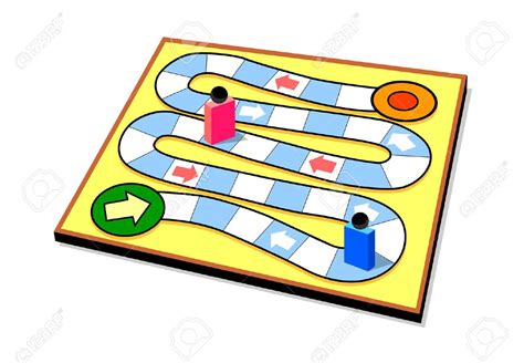 5 Board Game Clipart