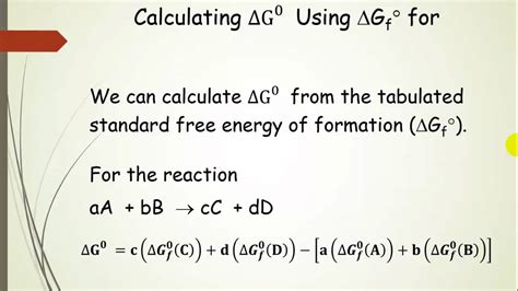 Calculate Delta G And Log Kc Calculate Delta G And Log Kc