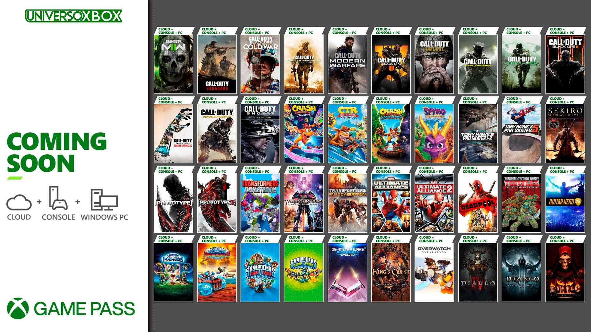 Catalogo De Game Pass 2024 Grace Nellie
