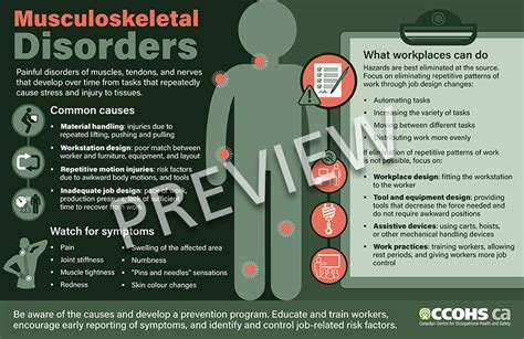 Ccohs Preventing Musculoskeletal Disorders Ccohs Preventing Musculoskeletal Disorders