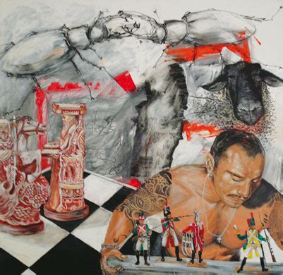 Christine Wieland Cross Media Painting Christine Wieland Cross Media Painting