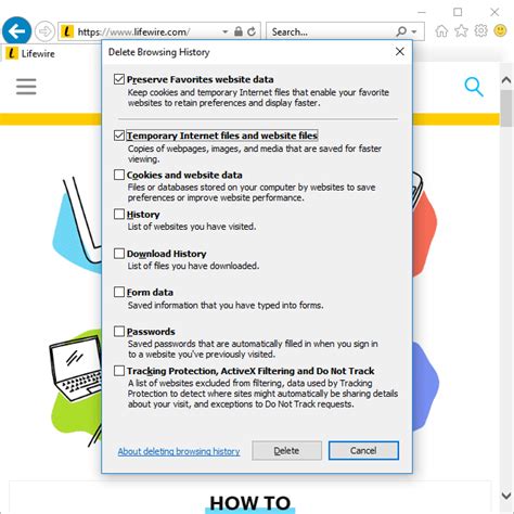 Clear Browser Cache In Windows 10 4 Common Browser Clear Browser Cache In Windows 10 4 Common Browser