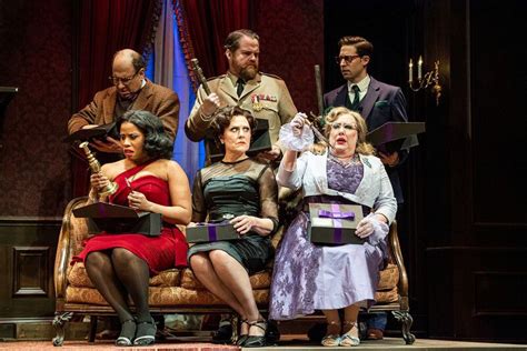 Clue At Cleveland Play House The Game S Afoot With Campy Laughs And Clue At Cleveland Play House The Game S Afoot With Campy Laughs And