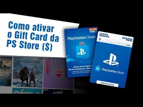 Como Ativar E Usar O Cart O Presente Da Psn Playstation Store Gift Como Ativar E Usar O Cart O Presente Da Psn Playstation Store Gift