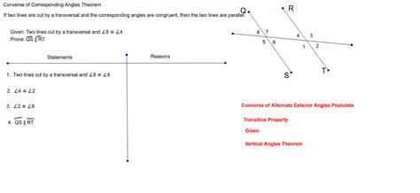 Converse Of Corresponding Angles Theorem Geogebra Converse Of Corresponding Angles Theorem Geogebra