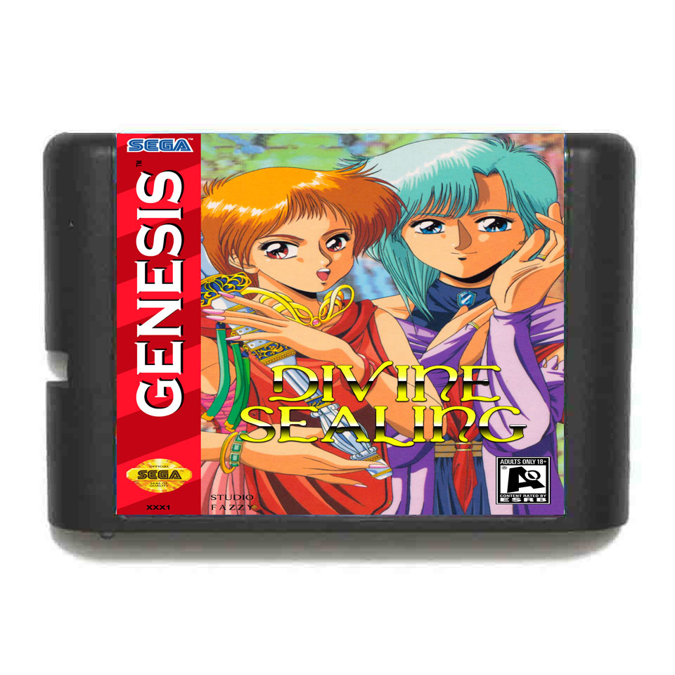 Divine Sealing 16 Bit Md Game Card For Sega Mega Drive For Genesis Divine Sealing 16 Bit Md Game Card For Sega Mega Drive For Genesis