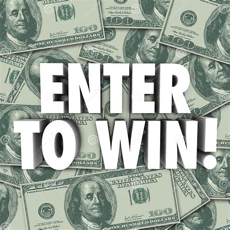 Enter To Win Money Dollars Background Contest Raffle Prize Award Stock Enter To Win Money Dollars Background Contest Raffle Prize Award Stock