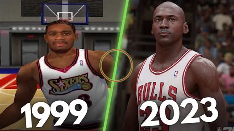 Evolution Of Nba 2K Games 1999 2023 Youtube