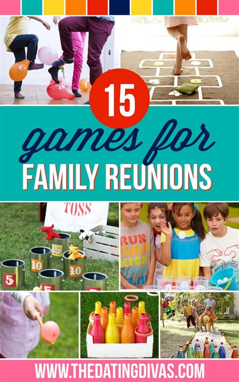 Family Reunion Fun Games
