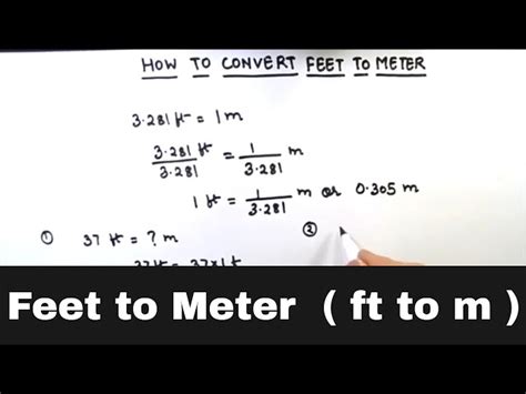 Feet To Meters Conversion Formula Examples Facts Faqs Feet To Meters Conversion Formula Examples Facts Faqs