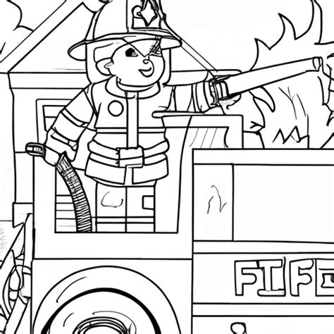 Firefighter Party Free Printable Coloring Page Idea Fun365 Firefighter Party Free Printable Coloring Page Idea Fun365