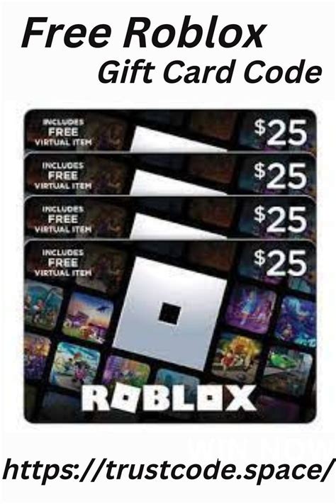 Free Roblox Gift Card Codes Generator With Human Verification Free