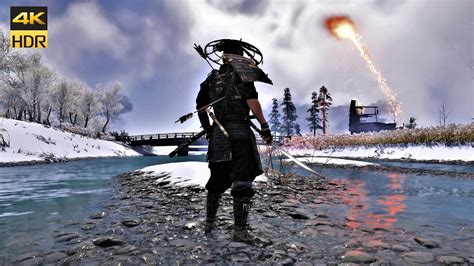 Ghost Of Tsushima Ps5 Winter Samurai 4K Hdr Gameplay Youtube Ghost Of Tsushima Ps5 Winter Samurai 4K Hdr Gameplay Youtube