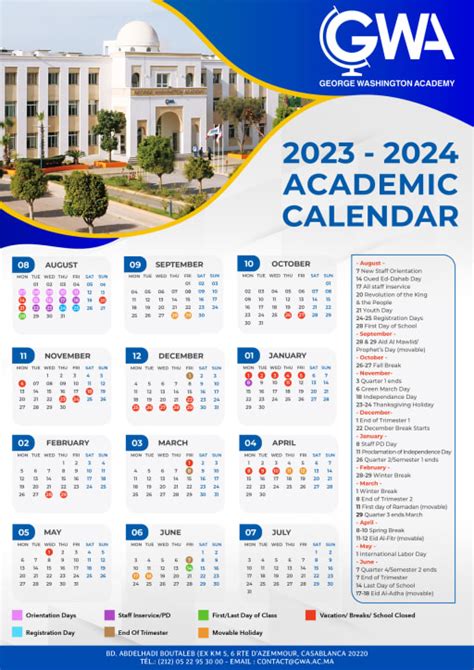 Gwu Semester Schedule