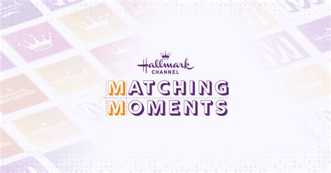 Hallmark Matching Moments Game Fun