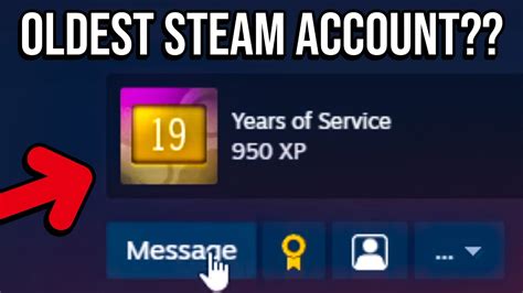 He Has The Oldest Steam Account Youtube He Has The Oldest Steam Account Youtube