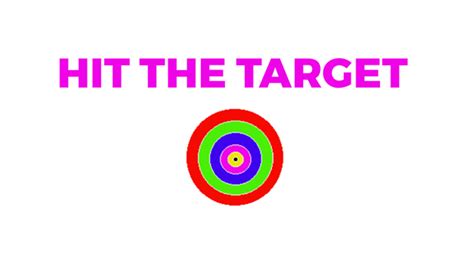 Hit The Target Play Hit The Target Online On Gamepix