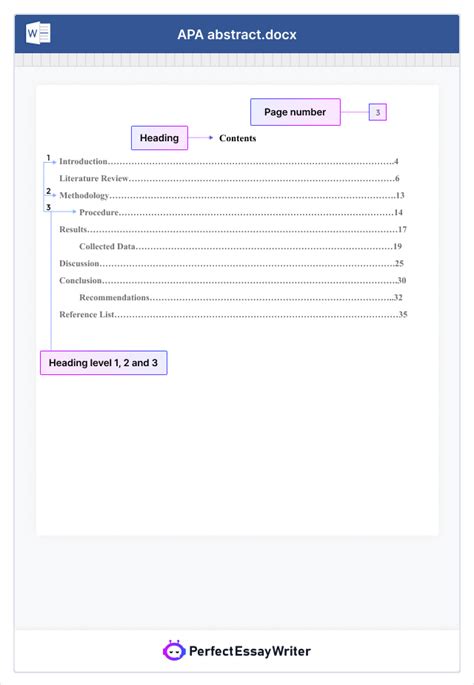 How To Create Apa Table Of Contents If Needed Updated 2025 How To Create Apa Table Of Contents If Needed Updated 2025