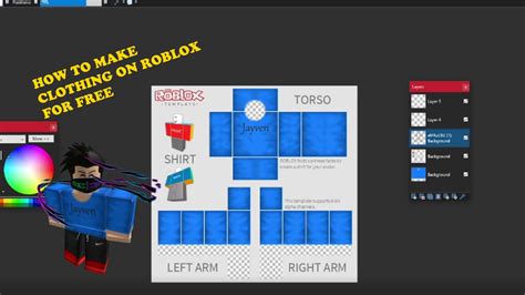 How To Make Your Own Clothing On Roblox For Free 2021 Youtube How To Make Your Own Clothing On Roblox For Free 2021 Youtube