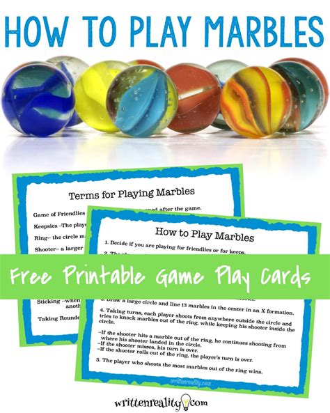 How To Play Marbles Written Reality How To Play Marbles Kickin It