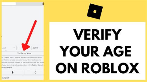 How To Verify Age On Roblox Account Easy Youtube How To Verify Age On Roblox Account Easy Youtube
