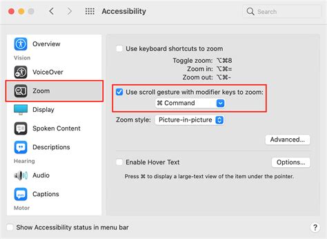 How To Zoom In On Mac