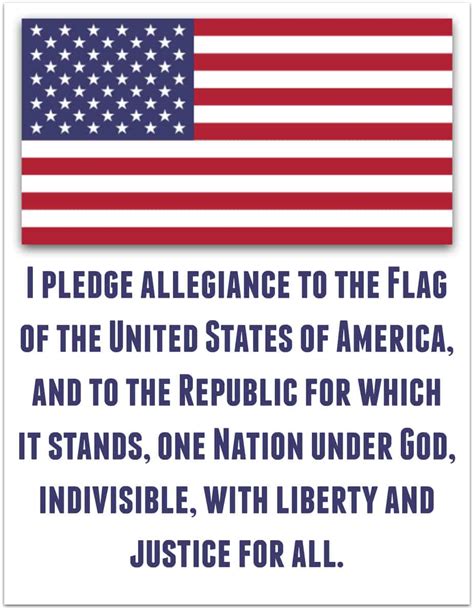 I Pledge Allegiance To The Flag