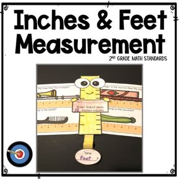 Inches And Feet Measurement Task Cards And Craft By Adams Achievers
