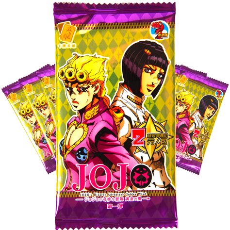 Jojo S Bizarre Adventures Cards Anime Trading Cards Booster Packs Jojo S Bizarre Adventures Cards Anime Trading Cards Booster Packs
