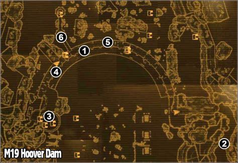 M19 Hoover Dam Maps Fallout New Vegas Game Guide Gamepressure Com