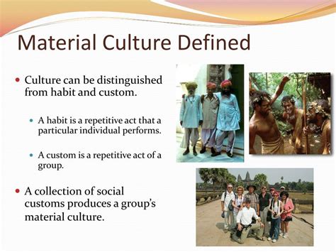 Material Culture Examples