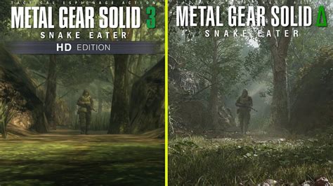 Metal Gear Solid Delta Snake Eater Looks Great Compared To The Metal Gear Solid Delta Snake Eater Looks Great Compared To The