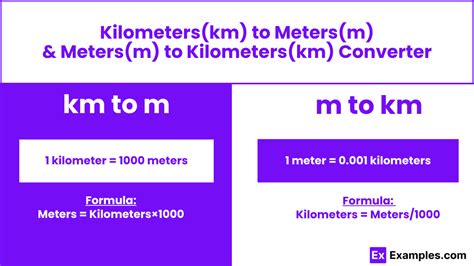 Meter To Kilometer