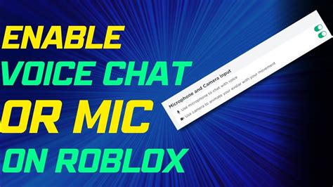 Roblox VC Mic Connection Guide