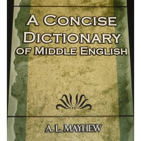 Middle English Dictionary