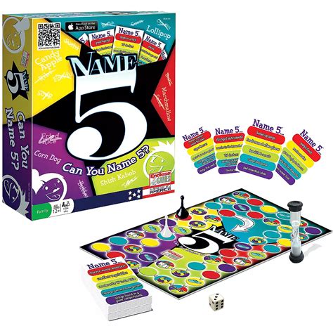 Name 5 Board Game Party City Name 5 Board Game Party City