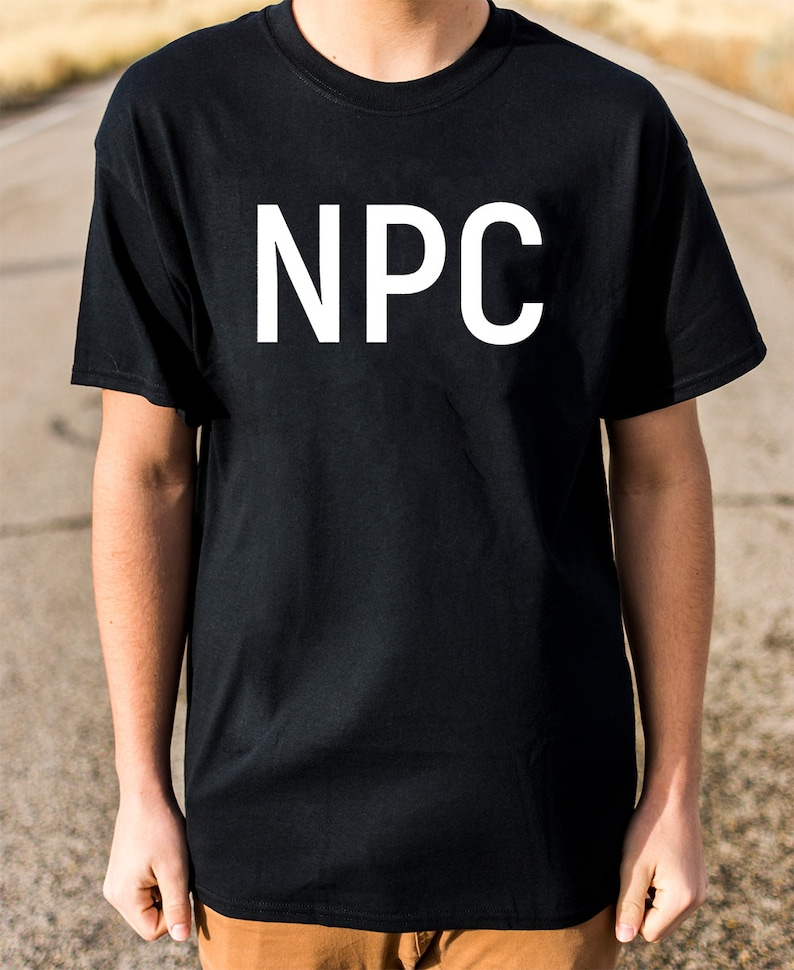 Npc Shirt Gamer Shirts Video Game Shirts Gaming Shirts Etsy Npc Shirt Gamer Shirts Video Game Shirts Gaming Shirts Etsy