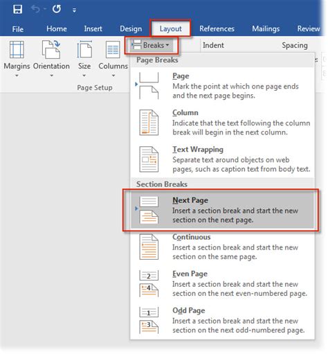 Page Numbers And Table Of Contents Student S Digital Skills
