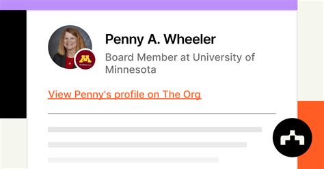 Penny A Wheeler Board Member At University Of Minnesota The Org Penny A Wheeler Board Member At University Of Minnesota The Org