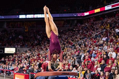 Photos Cy Hawk Gymnastics Meet Iowa State Daily Photos Cy Hawk Gymnastics Meet Iowa State Daily