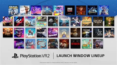 Playstation Vr2 13 New Titles And Launch Lineup Revealed Playstation Playstation Vr2 13 New Titles And Launch Lineup Revealed Playstation
