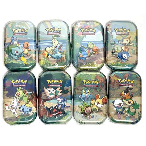 Pokemon Celebrations Mini Tins Complete Set Of 8 Mind Games Pokemon Celebrations Mini Tins Complete Set Of 8 Mind Games